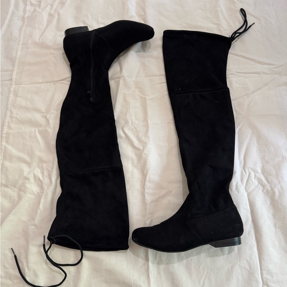 Women's Black Over-the-Knee Boots